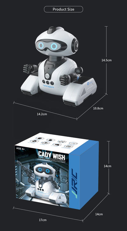 Robot de juguete inteligente de gestos con grabación de música, educación, programación, ciencia.